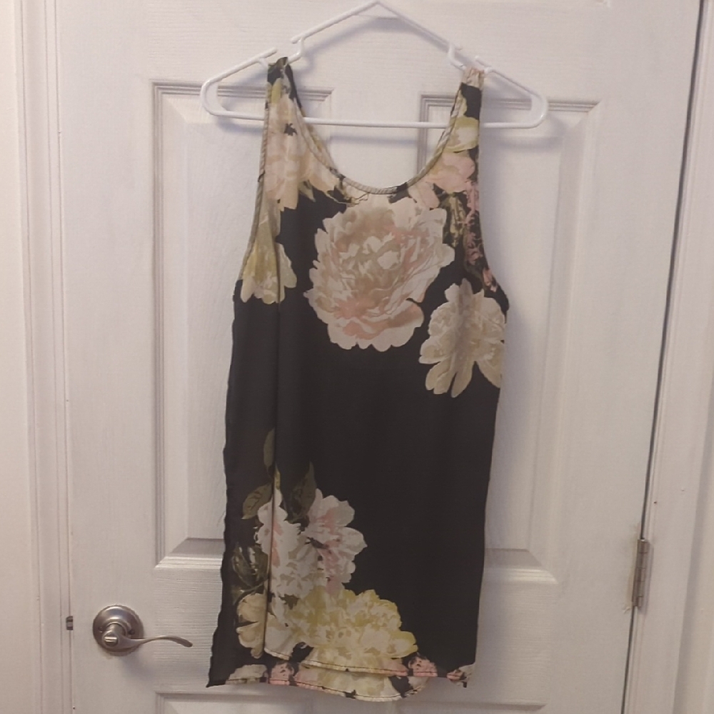 Floral Sleeveless Tank Top